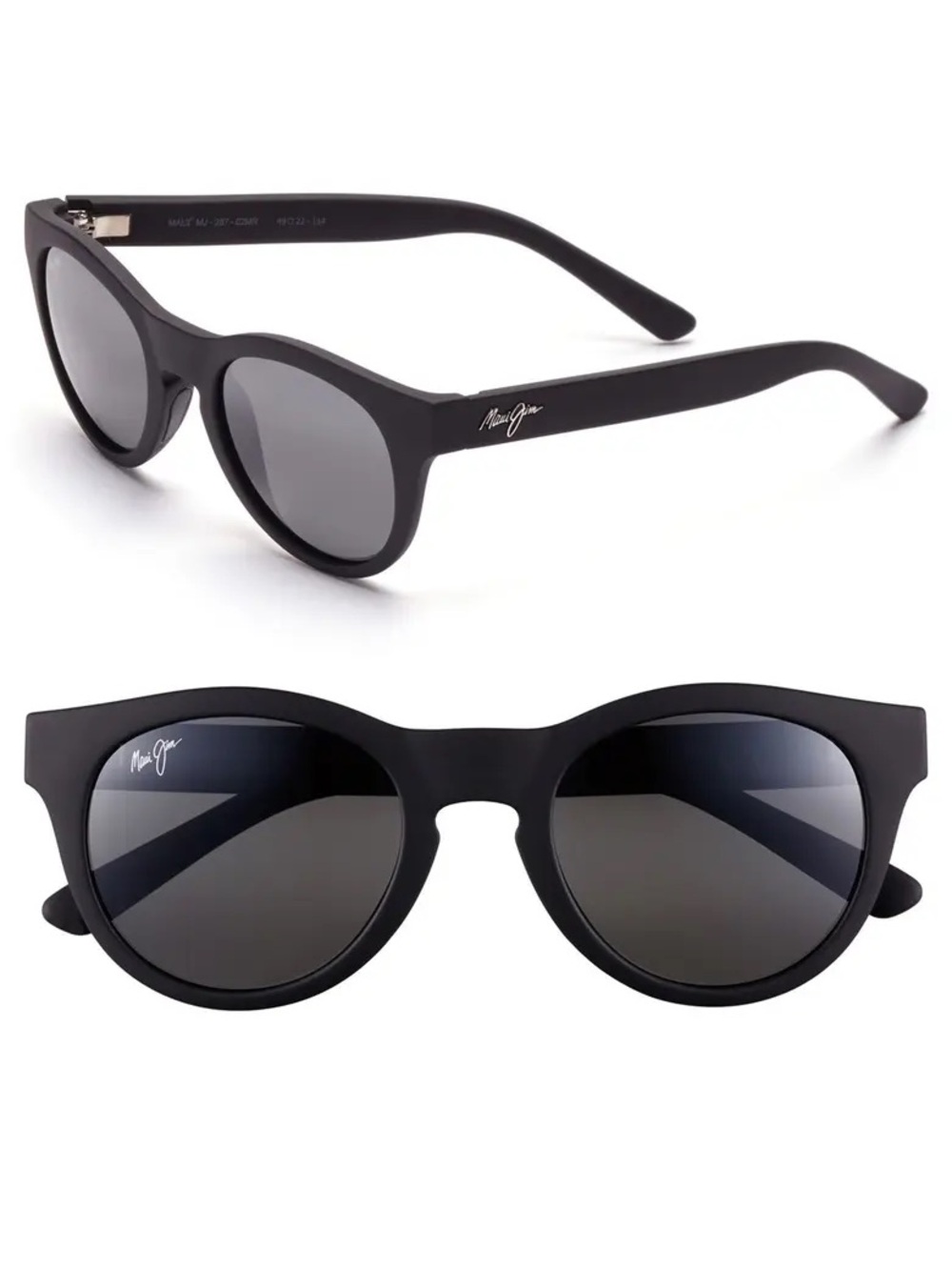 Maui Jim Sunglasses “Liana” Black Matte Frames